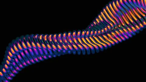 Abstract 3D Render Stock Illustration