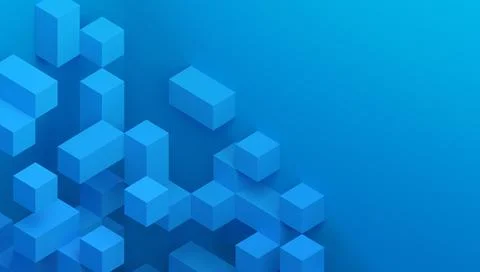 Abstract 3D Render Stock-Illustration