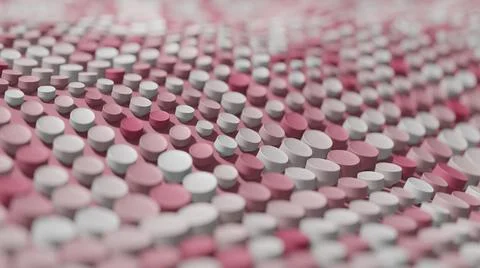 Abstract 3D Render Illustration Background Illustrazione stock