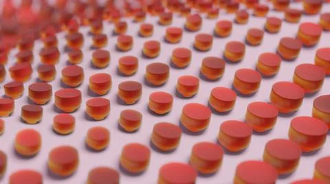 Abstract 3D Render Illustration Background Illustrazione stock