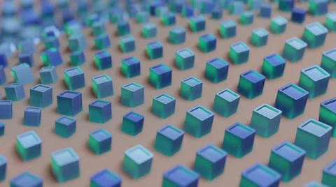 Abstract 3D Render Illustration Background Illustrazione stock