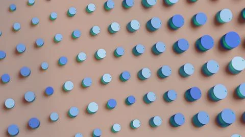 Abstract 3D Render Illustration Background Illustrazione stock