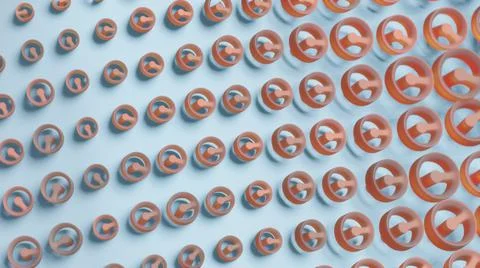 Abstract 3D Render Illustration Background Illustrazione stock