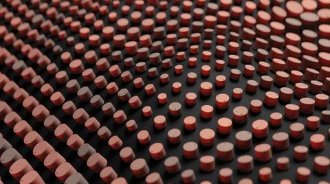 Abstract 3D Render Illustration Background Illustrazione stock