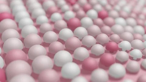 Abstract 3D Render Illustration Background Illustrazione stock
