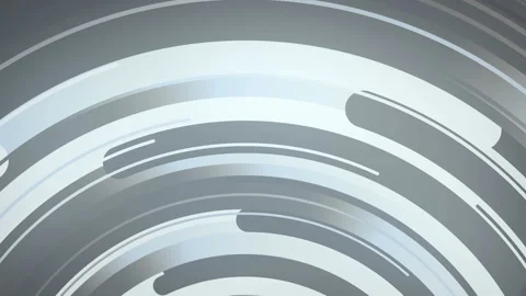 Abstract 3d render loop animation of colored circles. Modern geometric pattern Stock Footage 134705979