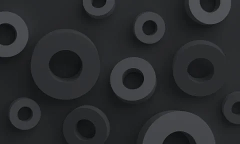 Abstract 3D Render of Modern Background Illustrazione stock