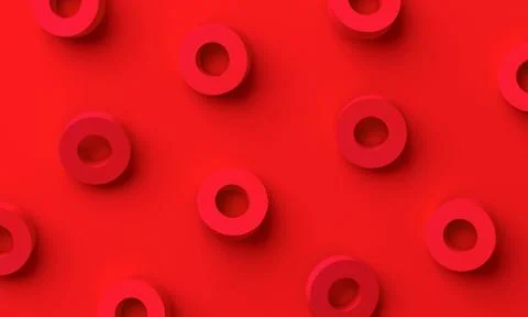 Abstract 3D Render of Modern Background Stock-Illustration