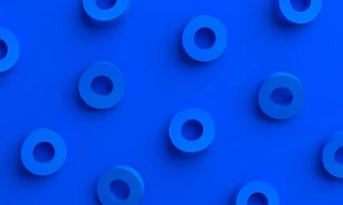 Abstract 3D Render of Modern Background Stock Illustration