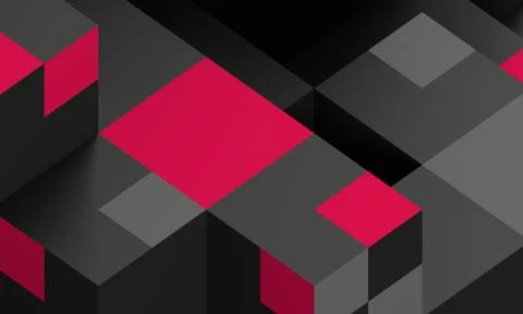 Abstract 3D Render of Modern Background 스톡 일러스트