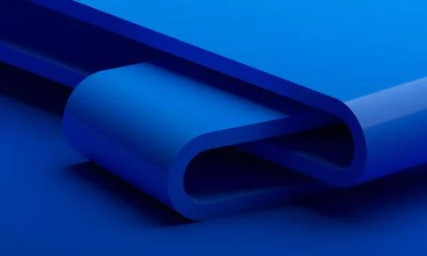 Abstract 3D Render of Modern Background Illustrazione stock