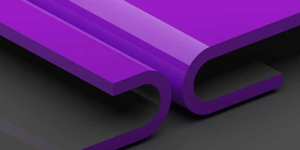 Abstract 3D Render of Modern Background Stock Illustration