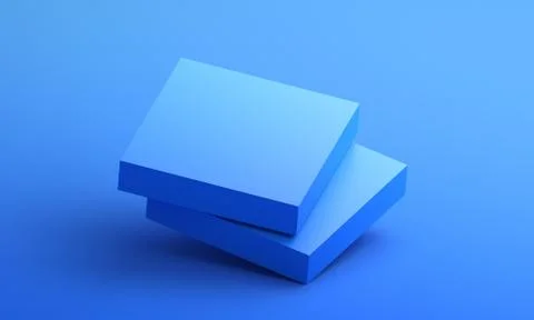 Abstract 3D Render of Modern Background Illustrazione stock