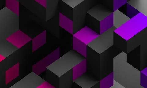 Abstract 3D Render of Modern Background Illustrazione stock