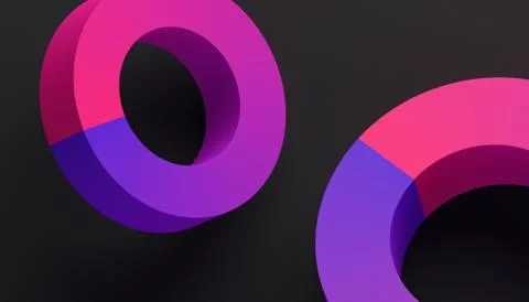 Abstract 3D Render of Modern Background Stock-Illustration