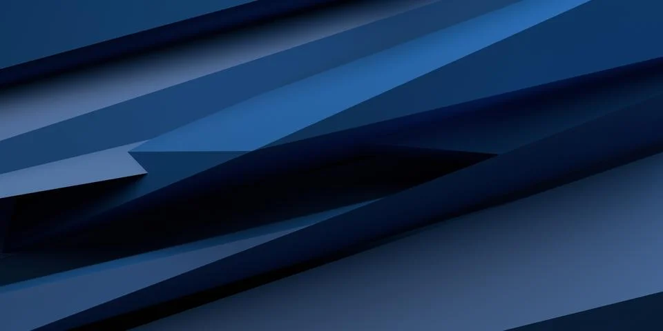 Abstract 3D Render of Modern Background Stock Illustration