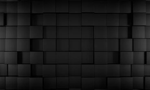 Abstract 3d render, modern geometric background, graphic design Stock Illustration