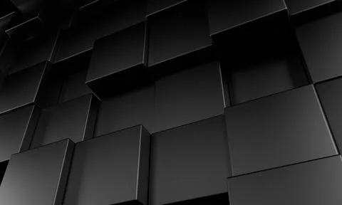 Abstract 3d render, modern geometric background, graphic design 스톡 일러스트