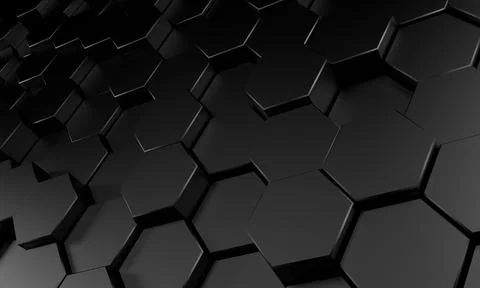 Abstract 3d render, modern geometric background, graphic design Stock Illustration