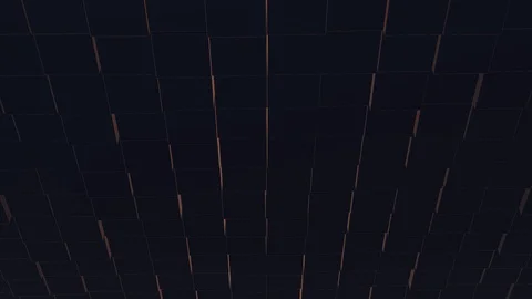 Abstract 3d render rotating cubes modern animation background on seamless loop. Stock Footage 124499707