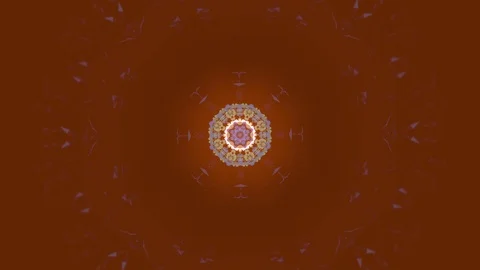 Abstract 3D render of virus cell or germs microorganisms under microscope over Stock Footage 123813520