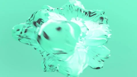 Abstract 3D Rendered Form Stock Footage 289115821