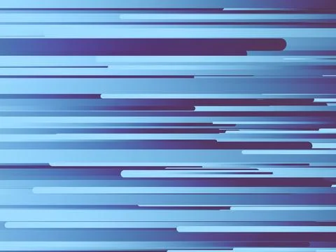 Abstract 3d rendering of blue colored geometric shapes. Geometric pattern Stock Illustration