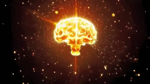 Abstract 3d rendering of the brain. Stock Footage 306719508