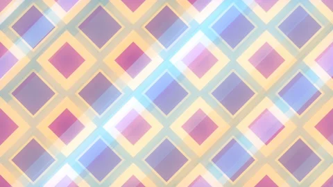 Abstract 3d rendering of colored shapes loop animation. Geometric pattern 4k UHD 스톡 동영상 127571581