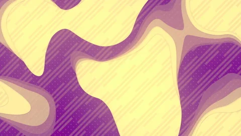 Abstract 3d rendering colorfull wavy geometric lines. Loop animation. 4K, UHD Stock Footage 118379965