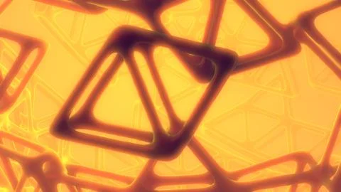 Abstract 3d rendering concept of high poly sphere with chaotic mesh grid Stock Illustration