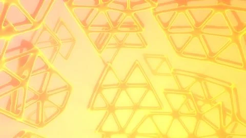 Abstract 3d rendering concept of high poly sphere with chaotic mesh grid Stock Illustration