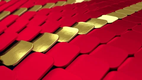 Abstract 3d rendering with cubes, animated background. Stock Footage 123764313