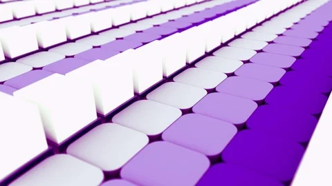 Abstract 3d rendering with cubes, animated background. Stock Footage 123764995
