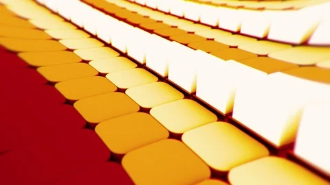Abstract 3d rendering with cubes, animated background. Stock Footage 126041421
