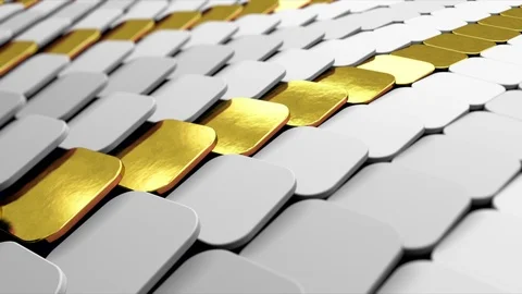 Abstract 3d rendering with cubes, animated background. Stock Footage 126218829