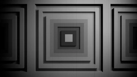 Abstract 3d rendering with cubes, animated background. Stock Footage 126221792