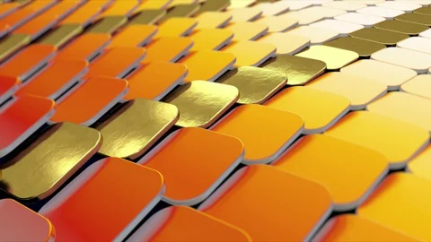 Abstract 3d rendering with cubes, animated background. Stock Footage 128308911