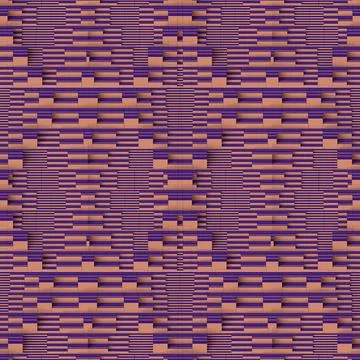 Abstract 3d rendering digital illustration of a symmetrical geometric pattern イラスト素材