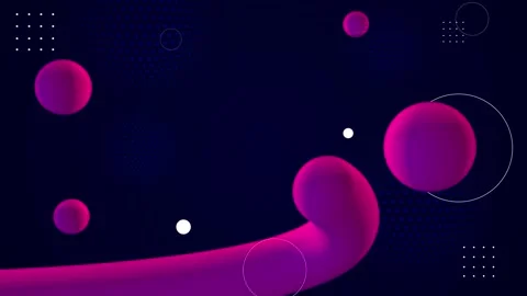 Abstract 3d rendering of fluid shapes and geometric elements against a dark.. Stock Footage 316250628
