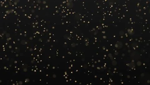 Abstract 3D Rendering of Flying Polygonal Spheres Illustrazione stock