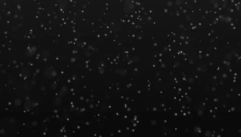 Abstract 3D Rendering of Flying Polygonal Spheres Stock Illustration