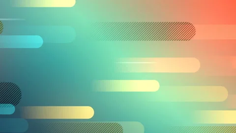 Abstract 3d rendering of geometric shapes. Loop animation. Geometric pattern Video stock 114232773