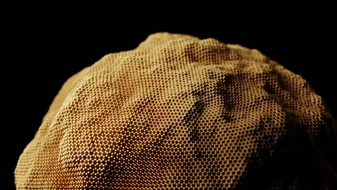 Abstract 3d rendering of geometric shapes Stock Footage 204848299