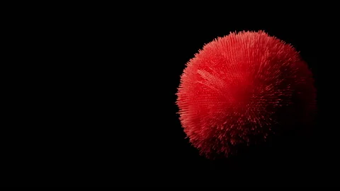 Abstract 3d rendering of geometric shapes Stock Footage 205065039