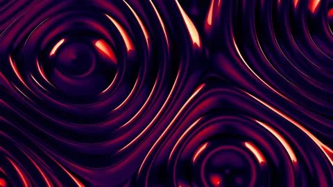 Abstract 3d rendering glowing smooth surface modern background Illustrazione stock