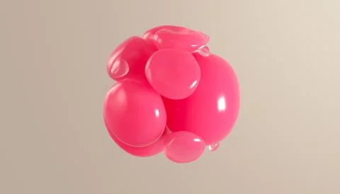 Abstract 3D Rendering Illustrazione stock