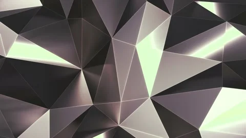 Abstract 3d rendering of metal reflective surface. 4k Cgi animation loop 스톡 동영상 171888704