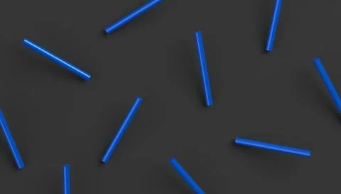 Abstract 3D Rendering. Modern Background. Illustrazione stock