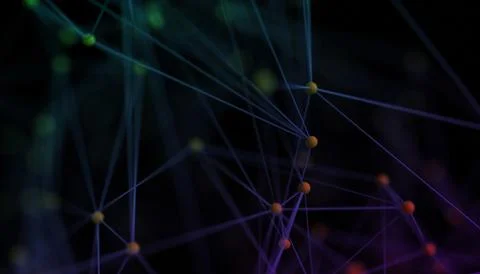 Abstract 3D Rendering of Modern Background. Stock Illustration